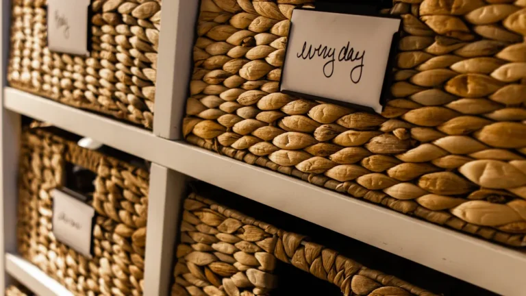 How to Keep Your Home Organized with Minimal Effort