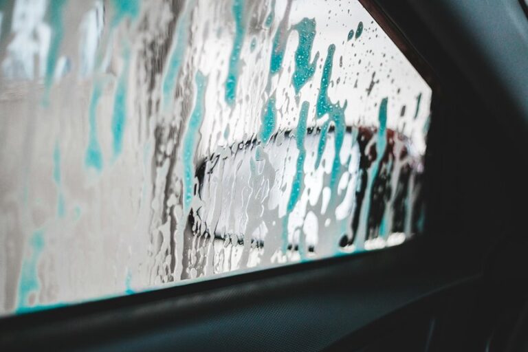 automotive glass streak free cleaning