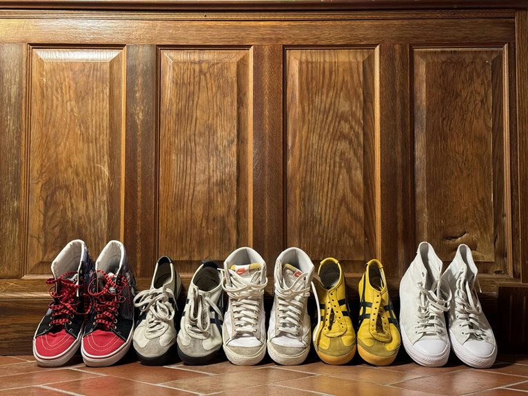 brighten and restore white sneakers