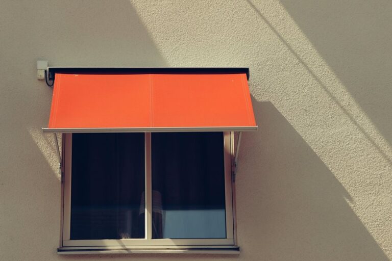 clean fiberglass awnings gently
