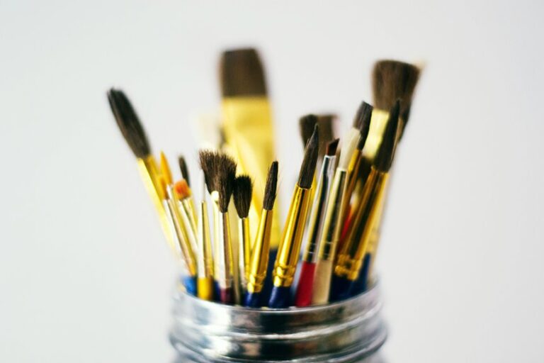 diy paint brush cleaning