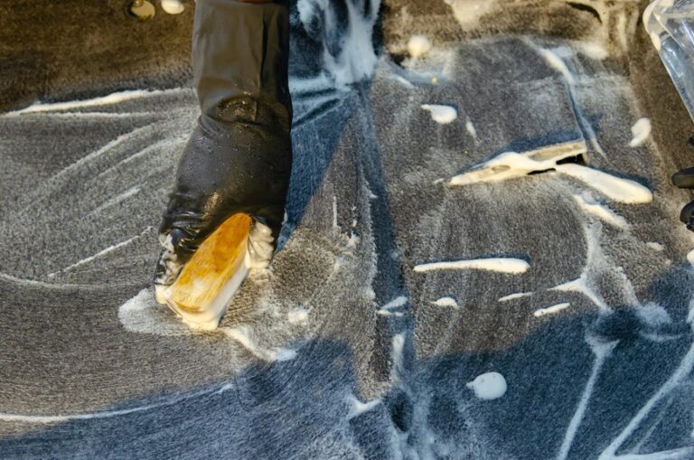 remove dish soap from carpet