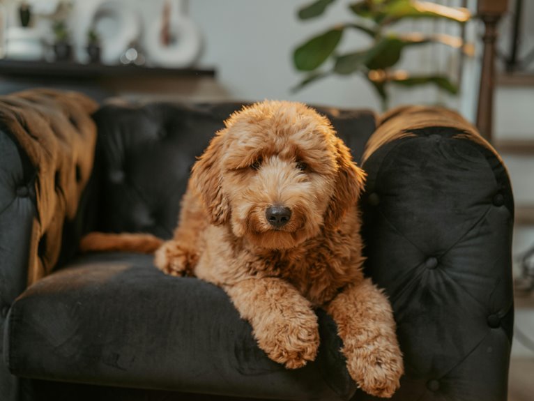 remove dog hair from furniture