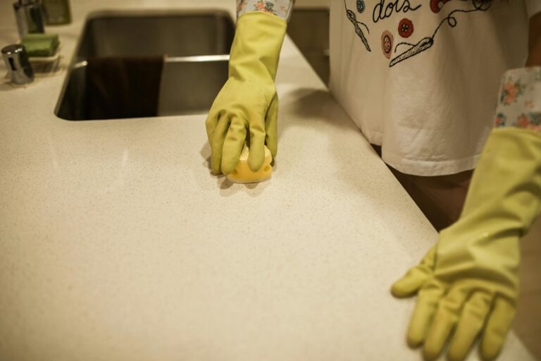 remove food coloring stains quickly