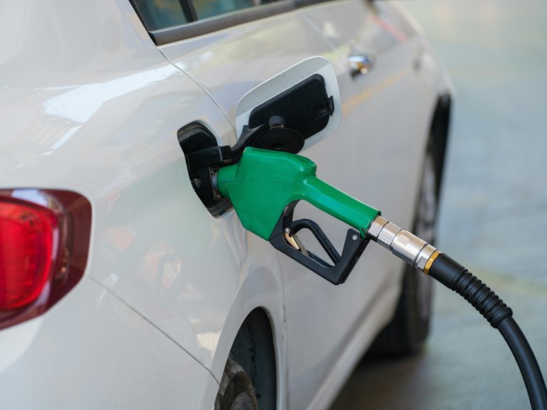 remove gasoline stains safely