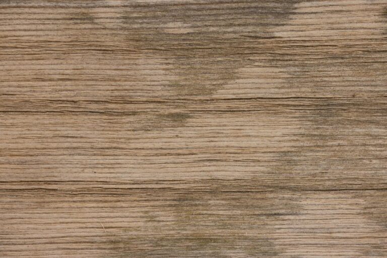 remove green stains from wood