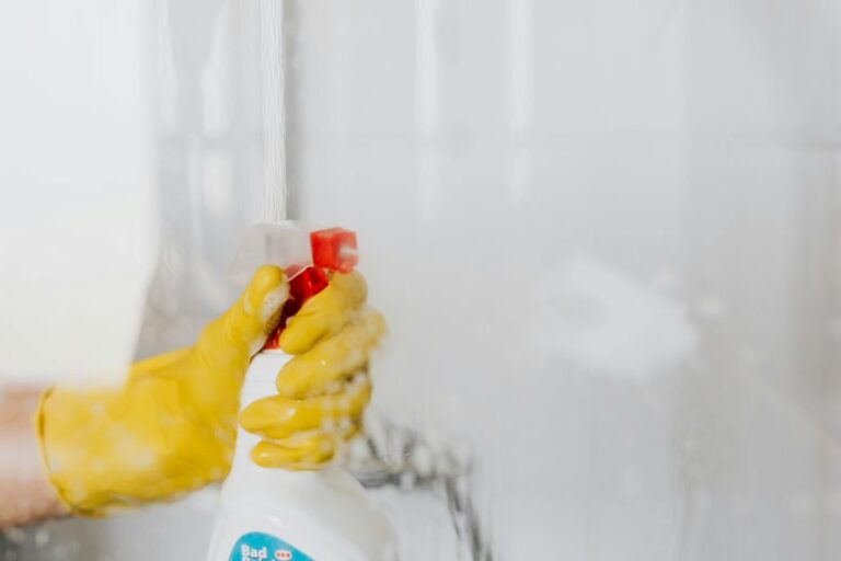 remove yellow drip stains