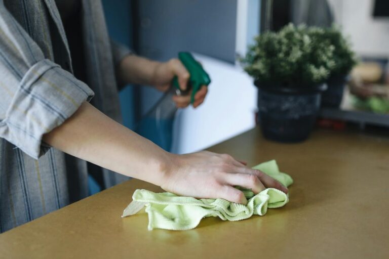 safe wood dining table cleaning