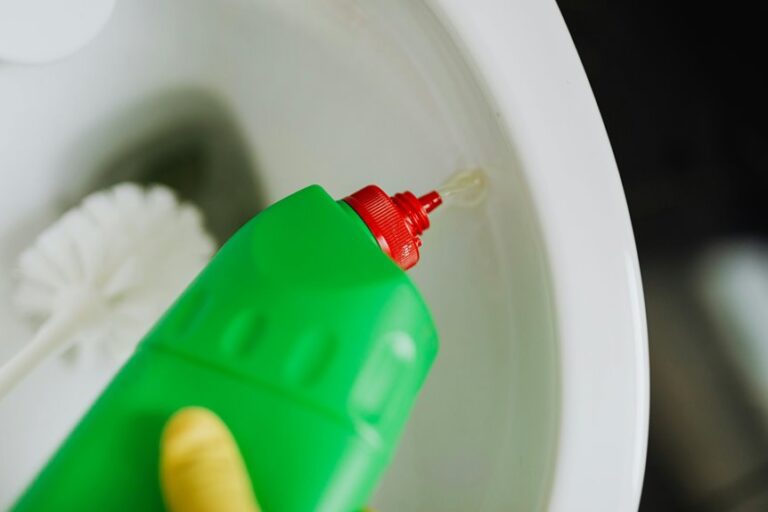 toilet cleaner often corrosive