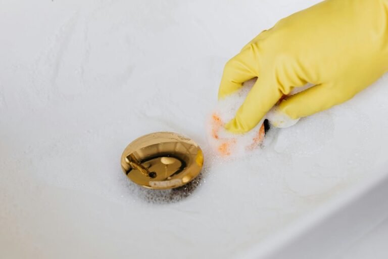 using liquid fire drain cleaner